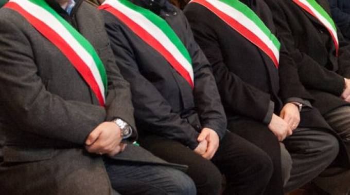 fascia tricolore sindaci