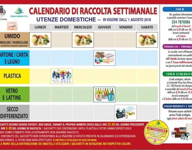 Le A Troina Nuove Regole Per La Raccolta Differenziata Nebrodi Newsnebrodi News calendario spazzatura capri leone 2021