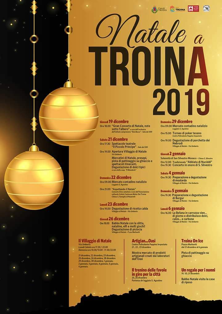 Eventi Di Natale.Le Troina Presentati Gli Eventi Del Natale 2019 Nebrodi Newsnebrodi News