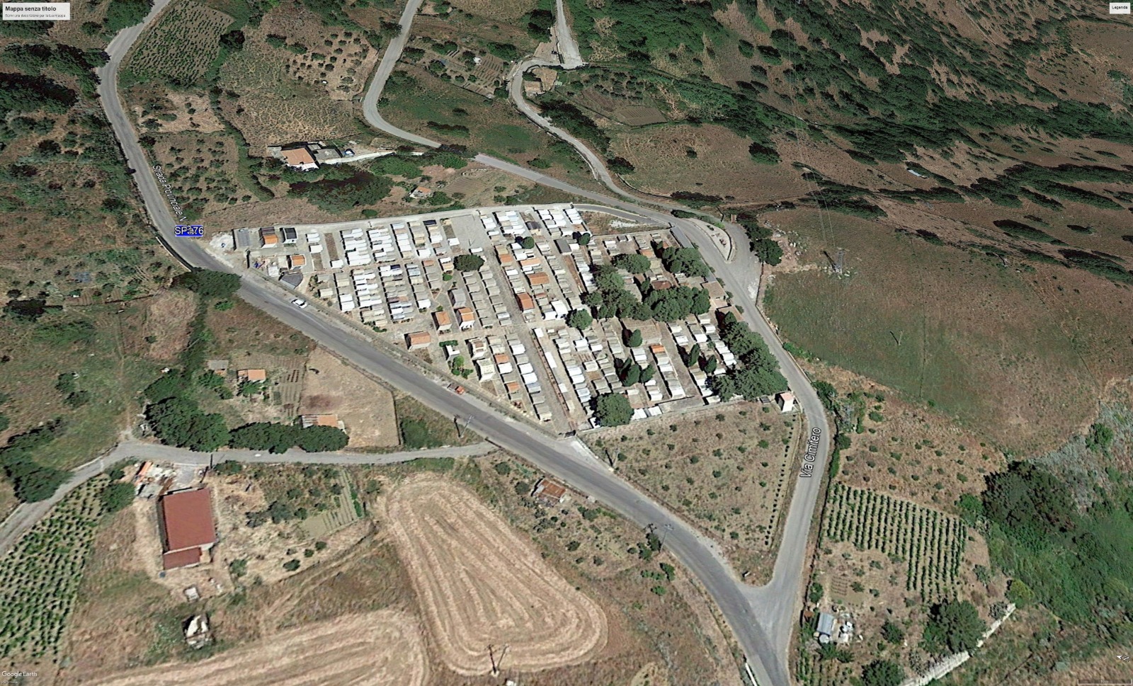 Castel di Lucio, nuovo progetto di consolidamento di due strade del centro